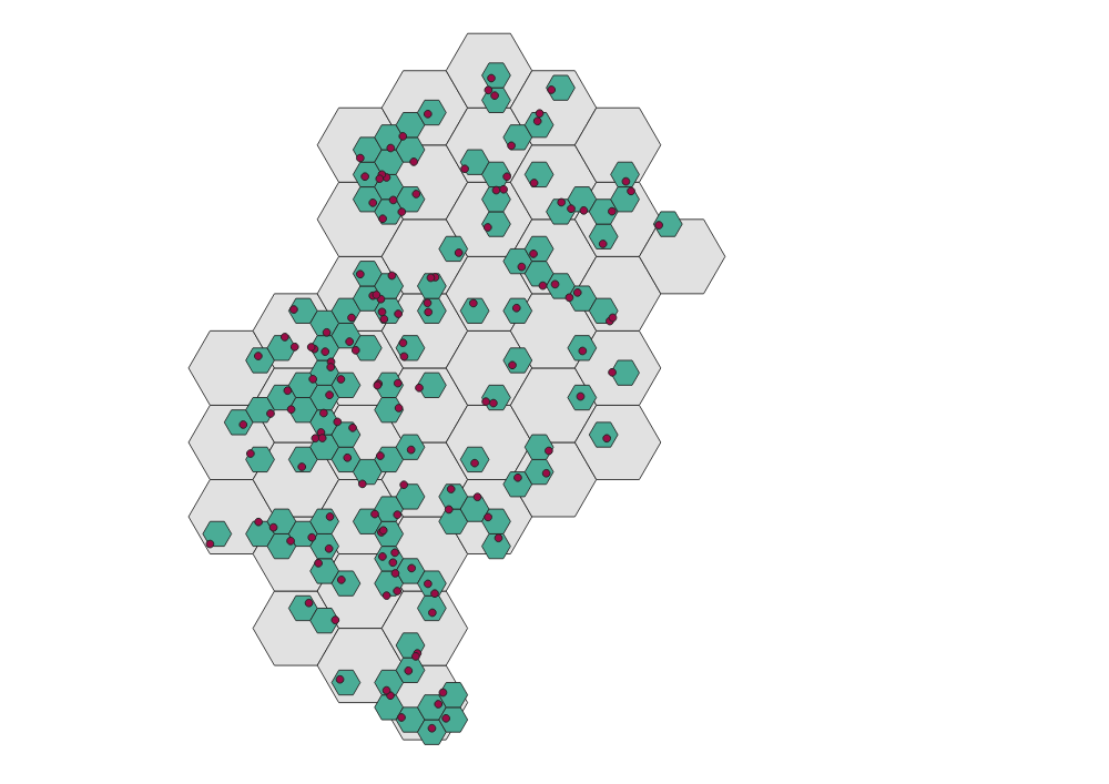 Geo Schelling Network Visualisation